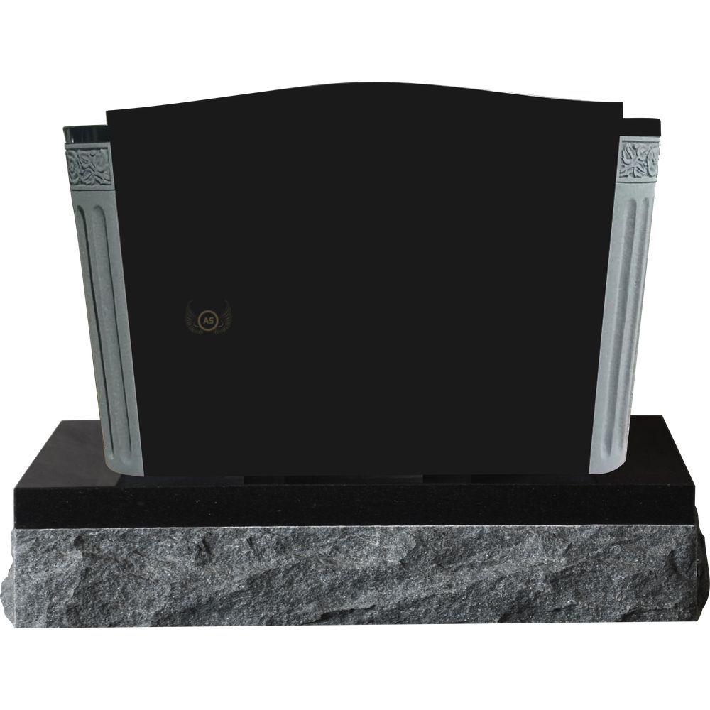 AG 356 Black granite monument design