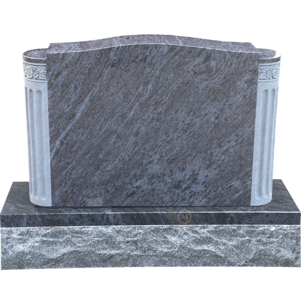 AG 356 Blue granite monument design