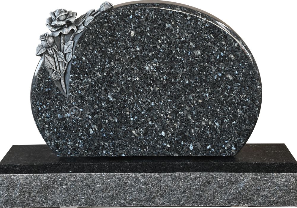 AG 774A Bluepearl granite monument design